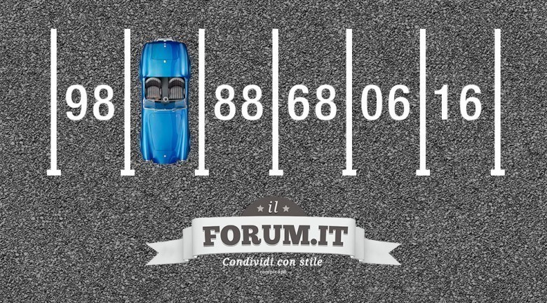 Che numero c'è sotto la macchina?